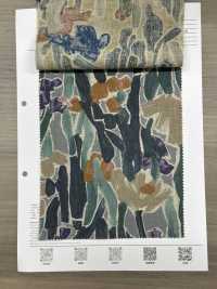 8026-1790-2 Botanischer Kunstdruck Auf Leinenwebstuhl[Textilgewebe] HOKKOH Unterfoto