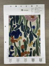 8026-1790-2 Botanischer Kunstdruck Auf Leinenwebstuhl[Textilgewebe] HOKKOH Unterfoto