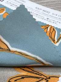 KKP8032-118 Seidiger Tau-Satin[Textilgewebe] Uni Textile(Komon Studio) Unterfoto