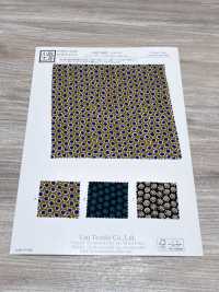 KKP8032-124 Seidiger Tau-Satin[Textilgewebe] Uni Textile(Komon Studio) Unterfoto