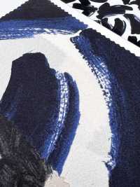 KKP8032-58-HM-110 Seidiger Tau-Satin[Textilgewebe] Uni Textile(Komon Studio) Unterfoto