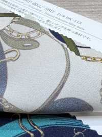 KKP8032-58D-BK-113 Seidiger Tau-Satin, Breite Ausführung[Textilgewebe] Uni Textile(Komon Studio) Unterfoto