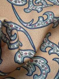 KKP8032-58D-BK-487 Seidiger Tau-Satin, Breite Ausführung[Textilgewebe] Uni Textile(Komon Studio) Unterfoto