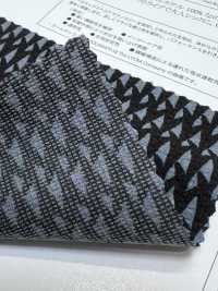 KKP8585-55-SB-218 Seersucker Stretch, Breite Ausführung, Mehrfarbiger Druck[Textilgewebe] Uni Textile(Komon Studio) Unterfoto