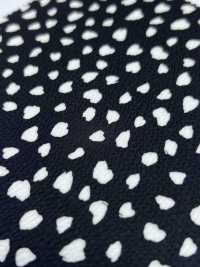 KKP9144-36 Stretch-Hammersatin Blütenpunkt[Textilien / Stoffe] Uni Textile (Komon Kobo) Weitere Fotos