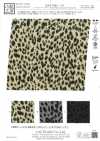 KKP9145-47 Stretch-Hammer-Satin Mini-Leopardenmuster
