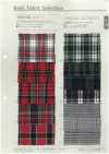 B51010Z 40s Tartan halb gefaltet