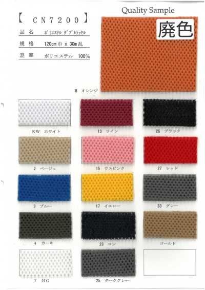 CN7200 Polyester-Doppelraschel
