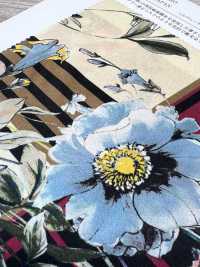 KKT8031-58-RI Seidiger Tau-Satin[Textilgewebe] Uni Textile(Komon Studio) Unterfoto