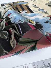 KKT8031-58-RI Seidiger Tau-Satin[Textilgewebe] Uni Textile(Komon Studio) Unterfoto