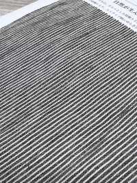 KYC445-1 Garngefärbter Baumwollstoff (Takashima Chijimi)[Textilgewebe] Uni Textile(Komon Studio) Unterfoto