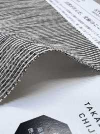 KYC445-1 Garngefärbter Baumwollstoff (Takashima Chijimi)[Textilgewebe] Uni Textile(Komon Studio) Unterfoto