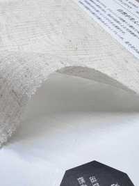 KYC446-1 Leinengarn Gefärbtes Yoryu (Takashima-Krepp)[Textilgewebe] Uni Textile(Komon Studio) Unterfoto