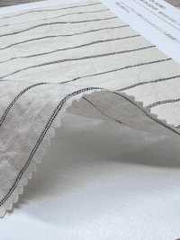 KYC904-ST Baumwollgarn, Garngefärbt, Offene Webart, Kräuselstreifen[Textilgewebe] Uni Textile(Komon Studio) Unterfoto