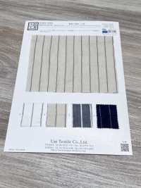 KYC904-ST Baumwollgarn, Garngefärbt, Offene Webart, Kräuselstreifen[Textilgewebe] Uni Textile(Komon Studio) Unterfoto