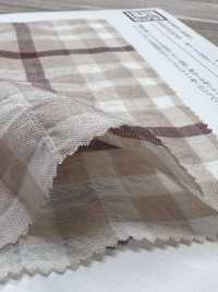 KYC921-C-1 Baumwoll-Tencel-Garn Gefärbte Kräuselung[Textilgewebe] Uni Textile(Komon Studio) Unterfoto