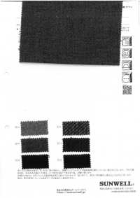 43505 LANATEC®️ Lab Tweed Twill Chambray[Textilgewebe] SUNWELL Unterfoto