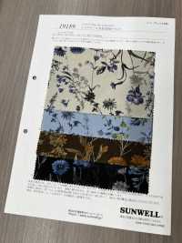 19189 Hemd Aus Cord Mit Blumenmuster[Textilgewebe] SUNWELL Unterfoto