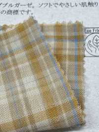 14424 60 Fäden / Tencel™ Lyocell Faser Doppelgaze Madras-Karo[Textilgewebe] SUNWELL Unterfoto