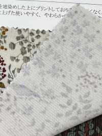 19187 Cordhemd Mit Vogel- Und Blumenmuster[Textilgewebe] SUNWELL Unterfoto