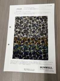 19188 Cordhemd Mit Handgezeichnetem, Kleinem Blumenmuster[Textilgewebe] SUNWELL Unterfoto