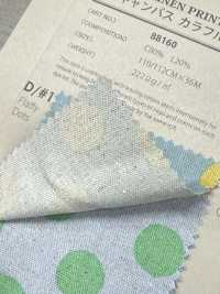 88160 Leinen Leinen Canvas Buntes Sandwich[Textilgewebe] VANCET Unterfoto