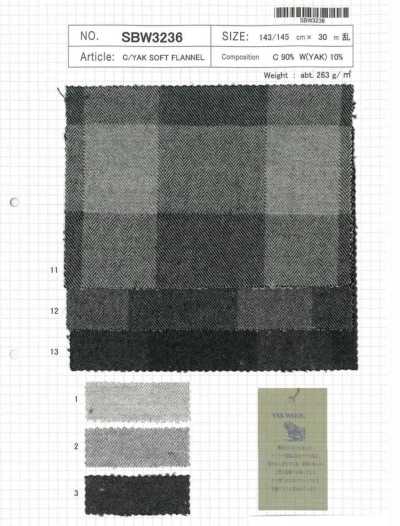 SBW3236 C/YAK Soft-Flanell