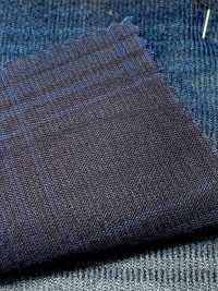 A-8164 Garngefärbter Indigo-Cord[Textilgewebe] ARINOBE Unterfoto