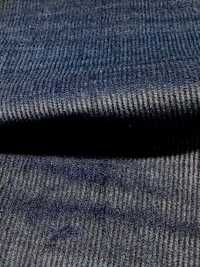 A-8164 Garngefärbter Indigo-Cord[Textilgewebe] ARINOBE Unterfoto
