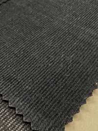 A-8169 Garngefärbter Schwefelschwarzer Cord[Textilgewebe] ARINOBE Unterfoto