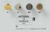 AB7686N Messing 10 mm Kappen- und Verschlussknopf