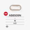AB8509N Messing-Bandbeschläge