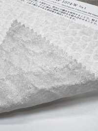 KKF1074-W-1 Leinen 20D Split-Organza-Jacquard[Textilien / Stoffe] Uni Textile (Komon Kobo) Weitere Fotos