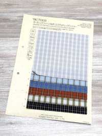 BC7003 Bio-Baumwolle/Re-Polyester-Karowaschung[Textilgewebe] COSMO TEXTILE Unterfoto