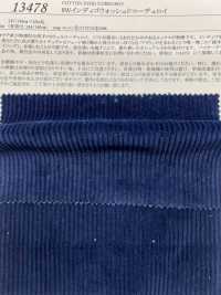 13478 8W Indigo Gewaschener Cord[Textilgewebe] SUNWELL Unterfoto