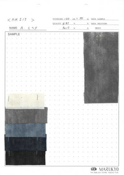 MK215 Sommer-Denim-Print