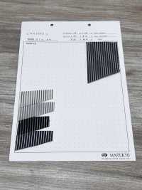 MK3222 Cordlane Stripe[Textilgewebe] Marukyo Textile Unterfoto