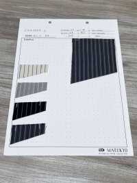 MK5222 Cordlane Stripe[Textilgewebe] Marukyo Textile Unterfoto