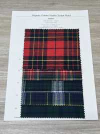 4SG041 Viyella Tartan-Karo Aus Bio-Baumwolle[Textilgewebe] Chambray Unterfoto