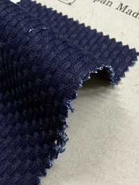 INDIGO1423 Gestreiftes Sashiko[Textilgewebe] Fujikinbai Unterfoto
