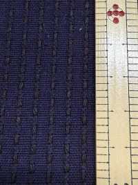 INDIGO1427 Einzelsträngige Schwarze Sashiko-Stickerei[Textilgewebe] Fujikinbai Unterfoto