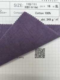 SB3020 30/2 Gekämmte Baumwolle, 20/- Moleskin, Sonnengetrocknetes Waschfinish[Textilgewebe] SHIBAYA Unterfoto