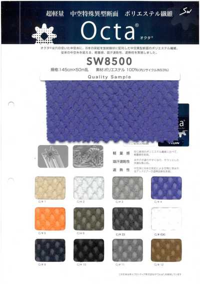 SW8500 Recycelter Polyester Octa® Strick