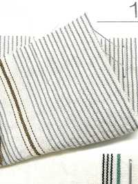 BC3573 Streifen Aus Bio-Baumwolle, Chemisch Waschbeständig.[Textilgewebe] COSMO TEXTILE Unterfoto