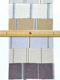 BC3573 Streifen Aus Bio-Baumwolle, Chemisch Waschbeständig.[Textilgewebe] COSMO TEXTILE Unterfoto