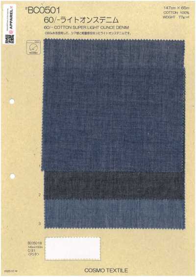 BC0501 Leichter Denim 60/-