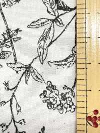 850544 Breitgewebe, Ungebleichte Baumwolle, Botanischer Rhythmus, Wildblumen[Textilgewebe] VANCET Unterfoto