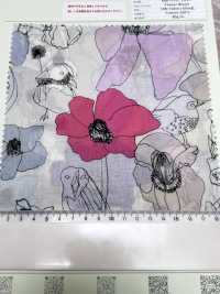 SHU-110-1 60 Rasen-Tintenstrahldrucker PT Blumenblüte[Textilgewebe] HOKKOH Unterfoto