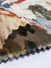 7027-740-1 Leinen-Webmuster Mit Wellenmuster[Textilgewebe] HOKKOH Unterfoto
