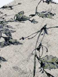 4027-790-2 Leinenstoff Mit Schattiertem Blumenmuster[Textilgewebe] HOKKOH Unterfoto
